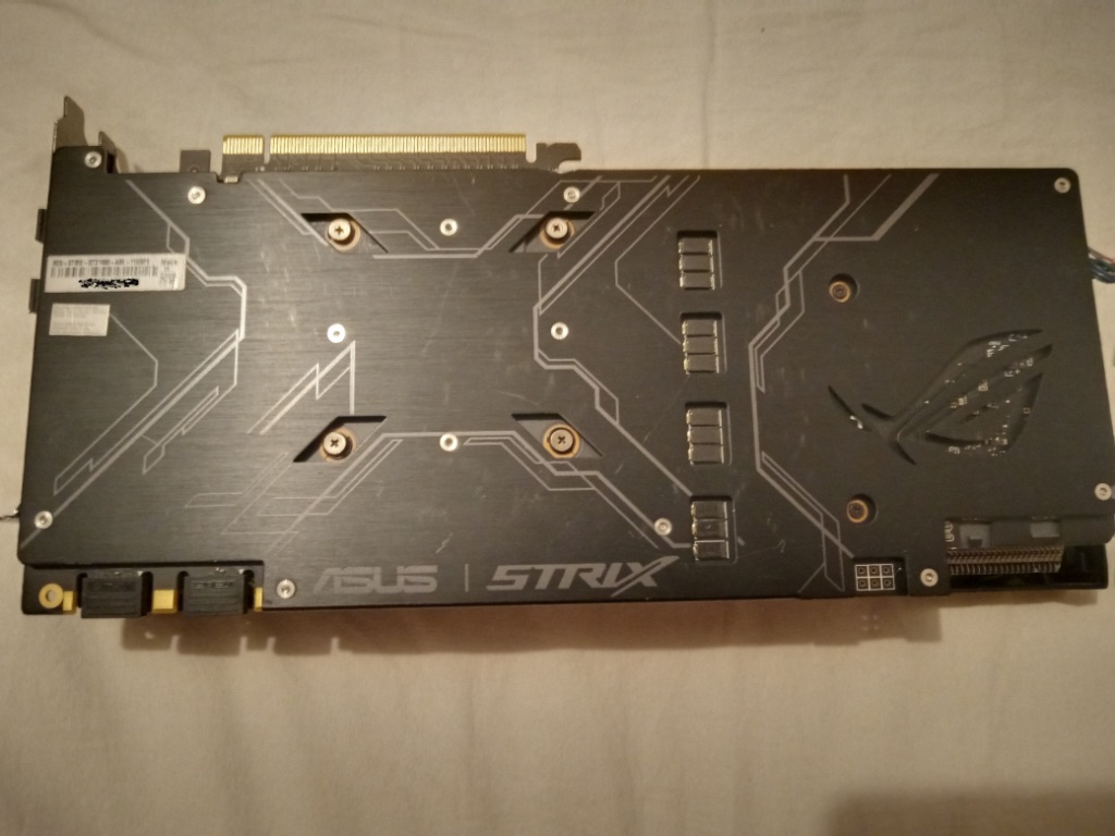 Купити Відеокарта ASUS ROG STRIX GTX1080 A8G 11GBPS (с.н.129) Б\У. Київ. Україна-3